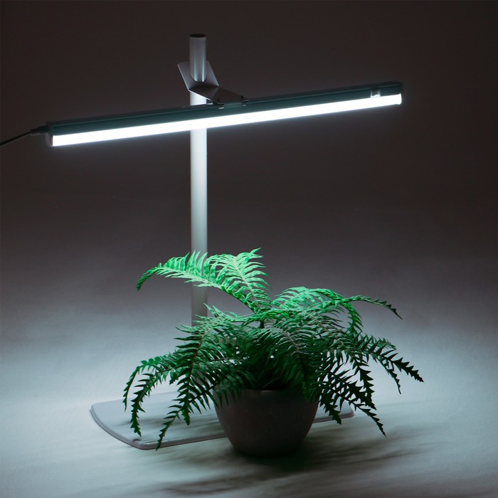 Фитосветильник «Растущий светильник», 16 Вт, 220 В, 560 × 220 × 560 мм, на подставке - фото 35547