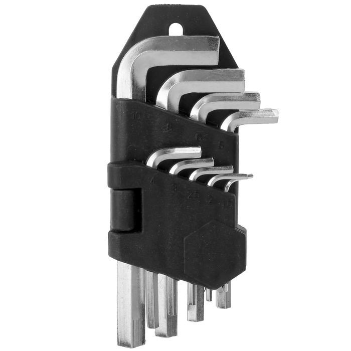 Набор ключей шестигранных LOM, 1.5 - 10 мм, 9 шт.