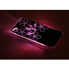Чехол для задней панели Apple iPhone 4/4S, с подсветкой "Ассорти", МИКС