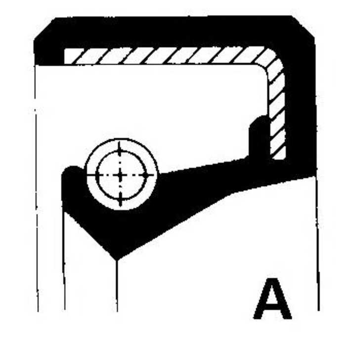 Сальник дифференциала ELRING 370703