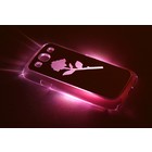 Чехол для задней панели Samsung Galaxy S3, 9300, с подсветкой "Цветы", МИКС