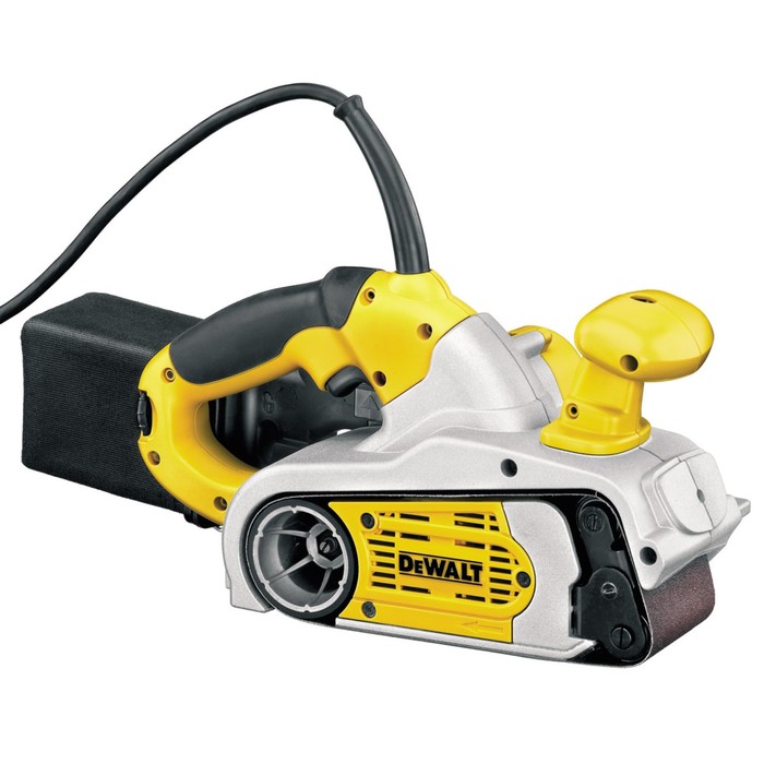 Ленточная шлифмашина DeWalt DW 433,    800Вт, 75х533мм, 259-427м/мин, 5.6кг