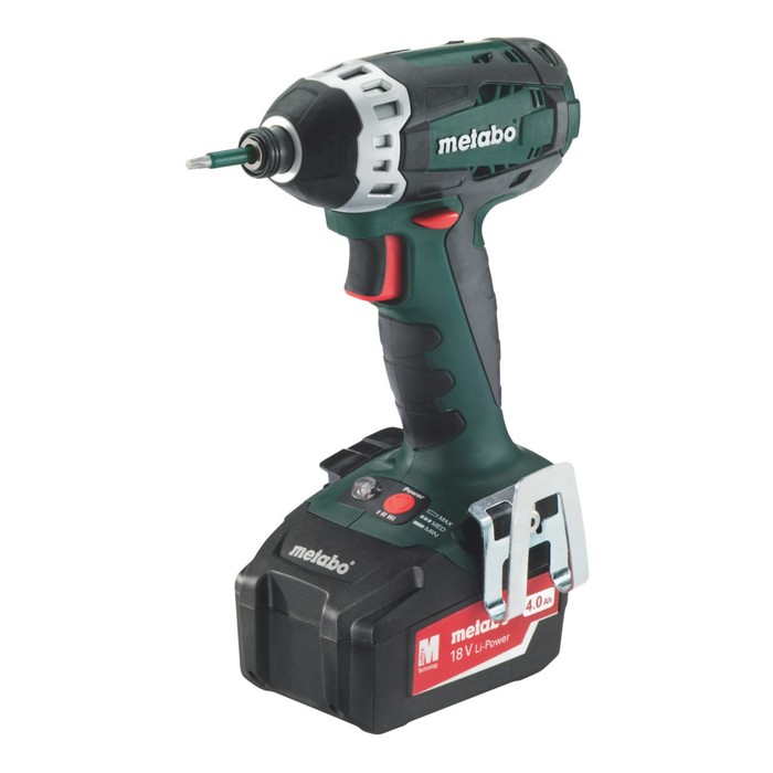 Гайковерт Metabo SSD 18 LTX 200, акк.18В, 2х4Ач, 75/150/200Нм, 1000/1800/2500 об/мин, 1/4&quot;