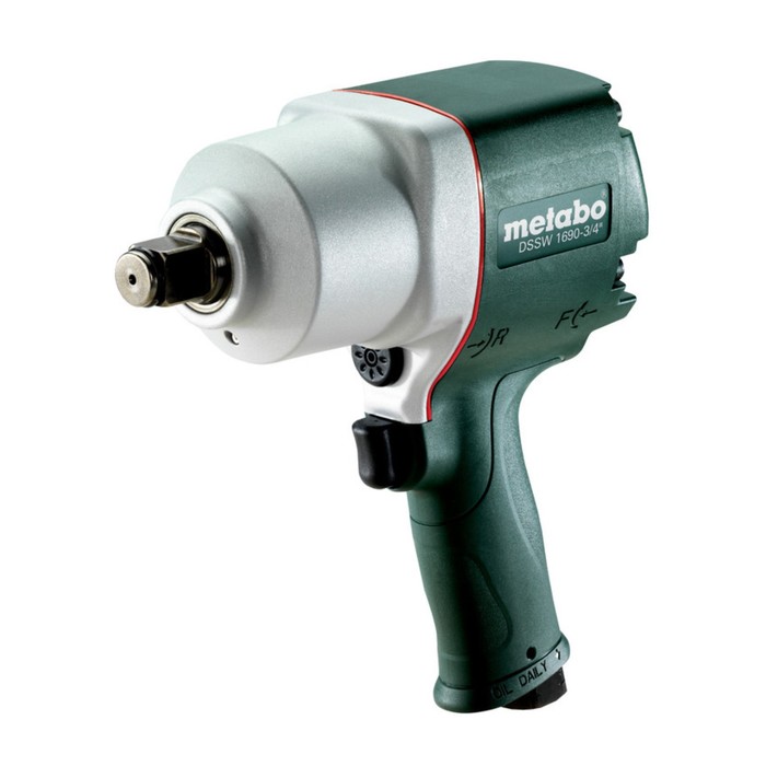 Гайковерт Metabo DSSW 1690, пневматический, ударный, 3/4&quot;, 1690 Нм, 630л/мин