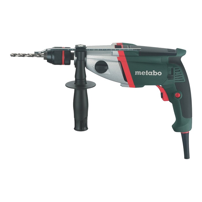 Дрель ударная Metabo SBE 751, 750 Вт, 0-1000/3100 об/мин, 30/13Нм, БЗП 1-13мм