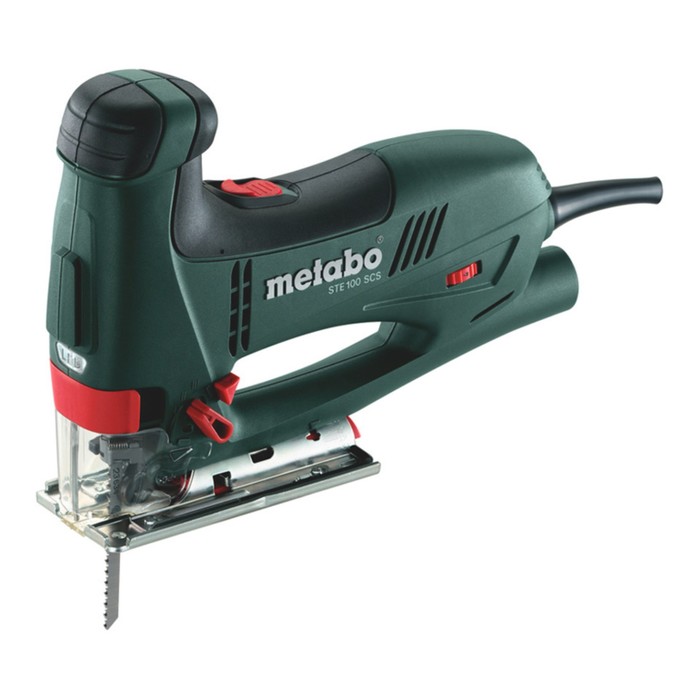 Лобзик электрический Metabo STE100 SCS, 630Вт, 1000-3000х/мин, подсветка