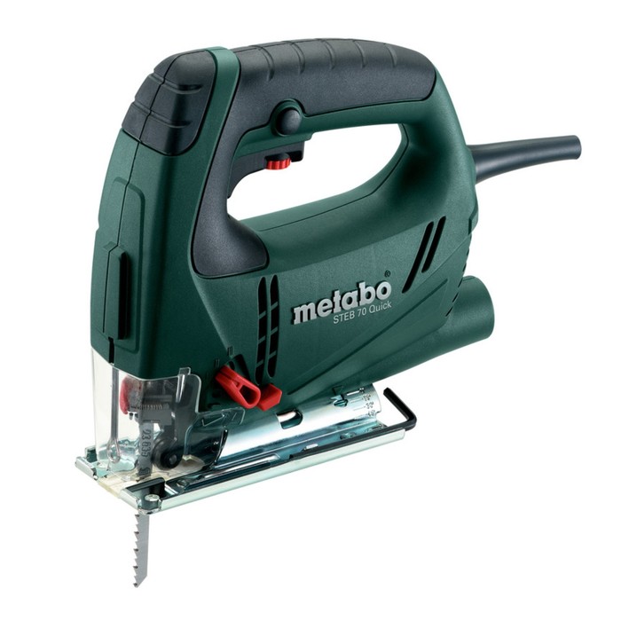 Лобзик электрический Metabo STEB 70 Quick, 570 Вт, 900-3300х/мин, кейс