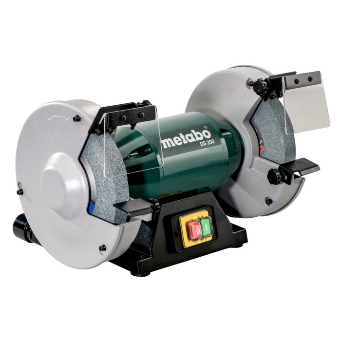 Точило Metabo DS 200, 220В, 600Вт, круг-200х25х32мм, зернистость 36 Р/60 N, 2980 об/мин