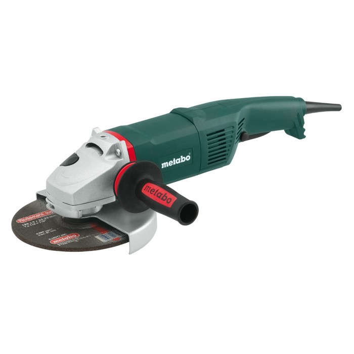 Угловая шлифмашина Metabo WX 17-180, 1700Вт, 8500об/мин, 180мм, рукоятка MVT