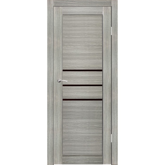 Комплект двери Мураками Джерси, черный лакобель 2000х800 - фото 394472