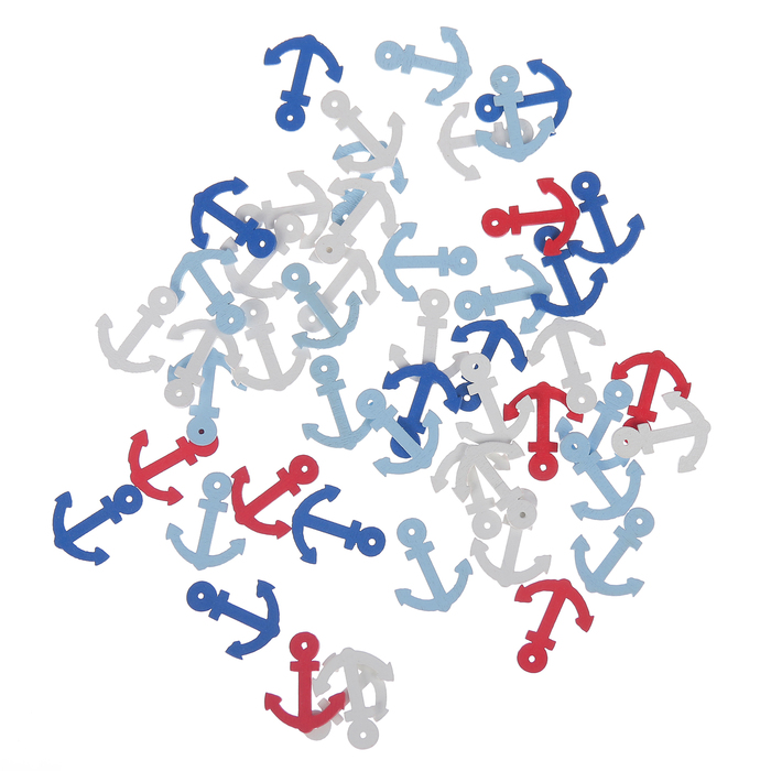 Подвеска деревянная для декора &quot;Якорь&quot;, 2,5х2 см, МИКС