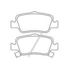 Колодки тормозные дисковые BREMBO P83080 2977233 - фото 65605