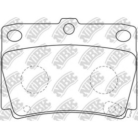 Колодки тормозные дисковые NIBK PN3391 2982089