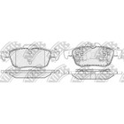 Колодки тормозные дисковые NIBK PN0521 2979041 - фото 65782