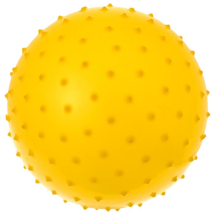 Мячик массажный, матовый пластизоль, d=25 см, 50 г, МИКС - фото 4643249