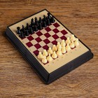 Шахматы "Флеш", (шахматы пластик на магните, поле 17х12 см)  микс - фото 138943