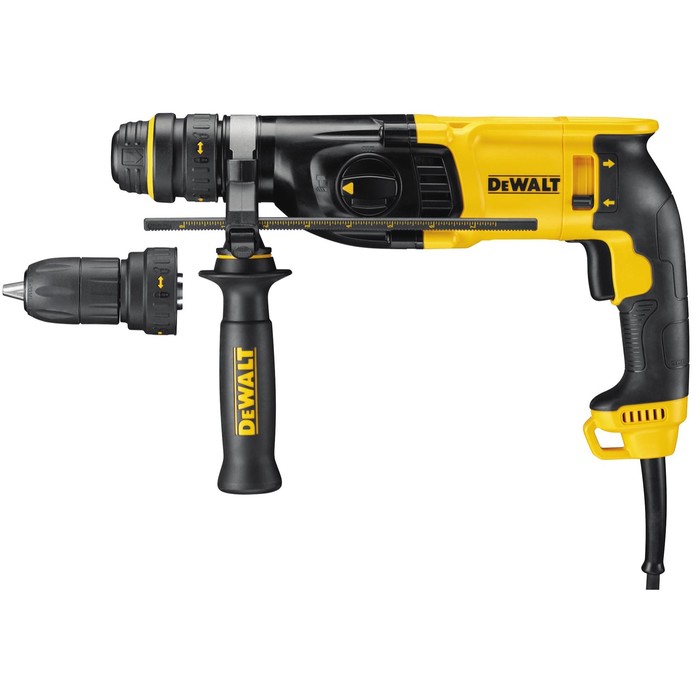 Перфоратор DeWalt D 25134 K, SDS-Plus, БСП, 800Вт, 3Дж, 1500об/мин, 5500уд/мин, кейс