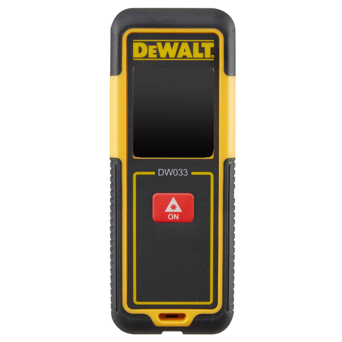 Дальномер DeWalt DW 033, лазерный, дальность 30м, точность 3мм, 0.12кг