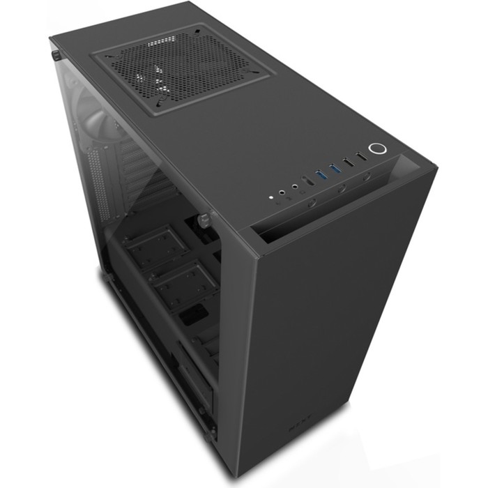 Корпус NZXT S340 ELITE, без БП, ATX, черный