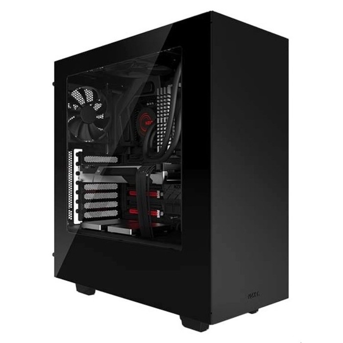 Корпус NZXT S340, без БП, ATX, черный