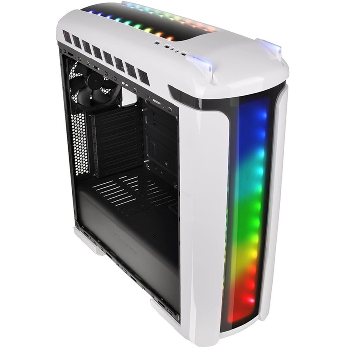 Корпус Thermaltake Versa C22 RGB, без БП, ATX, бело-черный