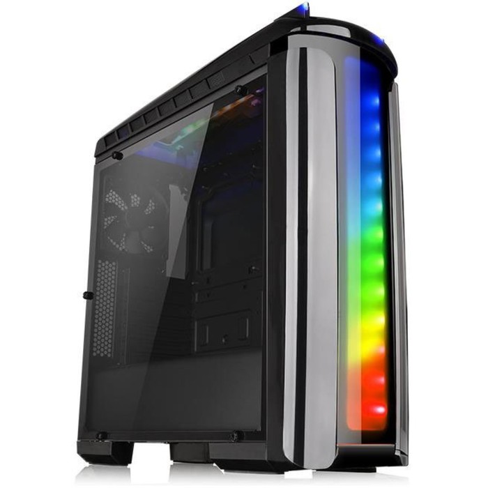 Корпус Thermaltake Versa C22 RGB, без БП, ATX, черный