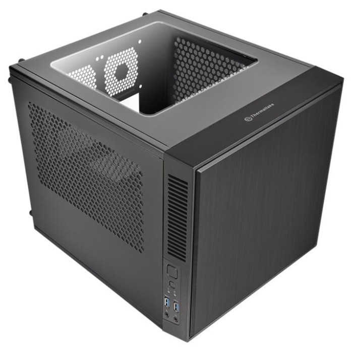 Корпус Thermaltake Suppressor F1, без БП, miniITX, черный