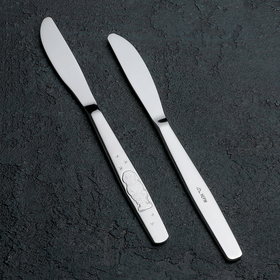 Нож детский столовый «Антошка», (М4), h=17,5 см, цвет серебряный