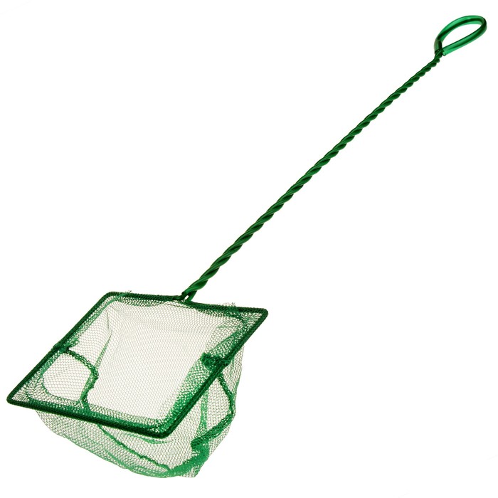 Сачок KW 5&quot; Long Net Green 12,5 см, с длинной ручкой