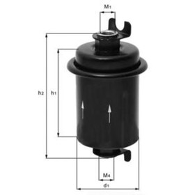 Фильтр топливный KNECHT KL185 2989153