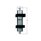 Фильтр топливный KNECHT KL596 2989197 - фото 65883