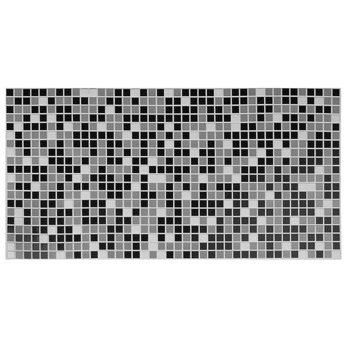Панель ПВХ Мозаика чёрная 955*480 мм