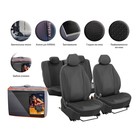 Авточехлы Airline ACCS-L-30 "Лима", Hyundai Solaris, Kia Rio 2017-, 12 предметов, экокожа, черный 2995307 Авточехлы Airline ACCS-L-30 "Лима", Hyundai Solaris, Kia Rio 2017-, 12 предметов, экокожа, черный 2995307