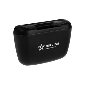 Ведёрко для мусора на дверной карман Airline ABT-DP-02, черное 2995189