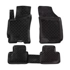 Коврик Airline ACM-PS-22, Chevrolet Lanos 1997-2009, высокий борт, полимерные, черные, набор 4 шт. 2995214 - фото 66008
