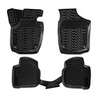 Коврик Airline ACM-PS-61, Skoda Rapid 2013-, высокий борт, полимерные, черные, набор 4 шт. 2995253 - фото 66023