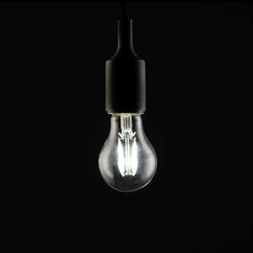 Лампа светодиодная, A60, 6 Вт, E27, 630 Лм, 4200 К, дневной белый, прозрачная
