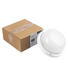 Светильник Ecola Light, ДПП03-7-101, Круг, 1*GX53, матовый, IP65, белый 185х185х85 Светильник Ecola Light, ДПП03-7-101, Круг, 1*GX53, матовый, IP65, белый 185х185х85