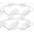 Колодки тормозные дисковые NIBK PN51007 2990900 - фото 66069