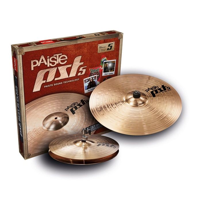 Комплект тарелок Paiste 000068ES14 New PST 5 Essential Set  14&quot;/18&quot;