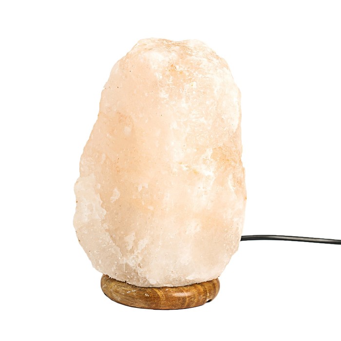 Лампа соляная скала фото