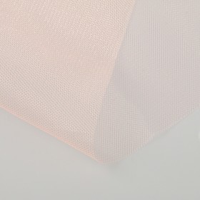 Tulle for wedding decor, 0,5x0,5 m, peach