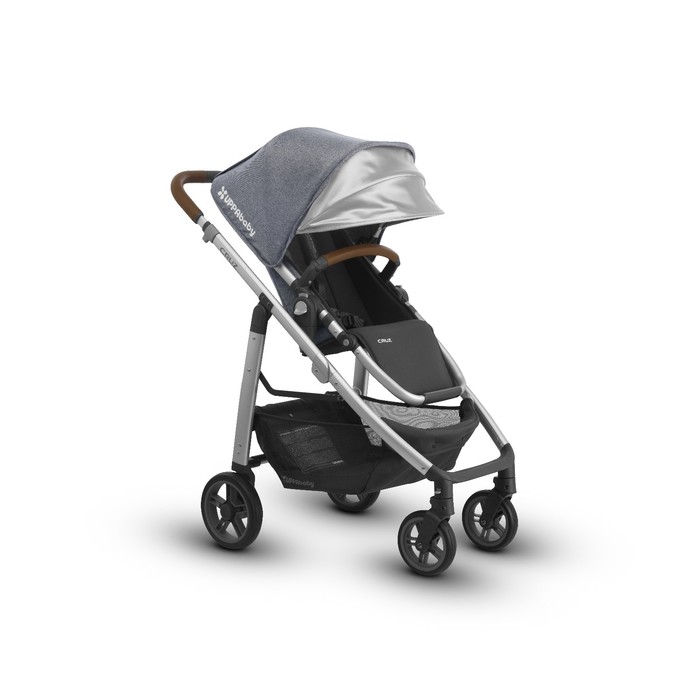 Коляска прогулочная UPPAbaby Cruz 2018 GREGORY  (blue melange) голубой меланж