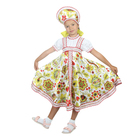Русский народный костюм "Хохлома", платье, кокошник, цвет белый, р-р 30, рост 110-116 см - фото 908135