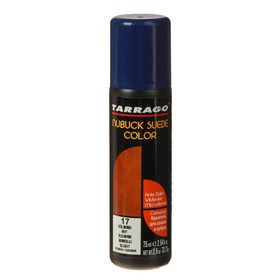 Краска для замши Tarrago Nubuck Color 017, цвет тёмно-синий, 75 мл