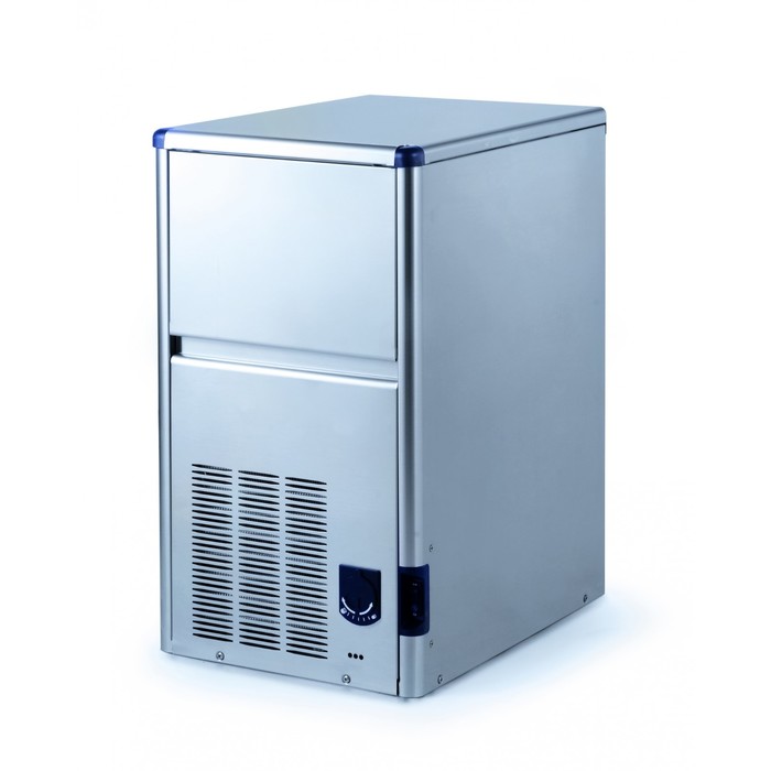 Льдогенератор Gemlux GM-IM24SDE WS, кускового льда (пальчики), 22,5 кг/сутки, хранение 6 кг   301852