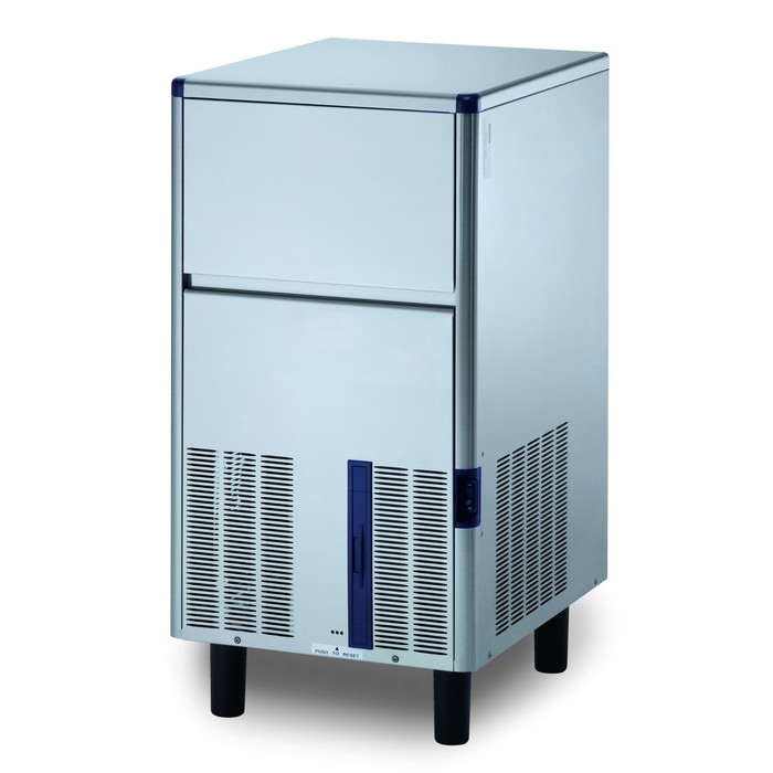 Льдогенератор Gemlux GM-IM64SDE WS, кускового льда (пальчики), 60 кг/сутки, хранение 20 кг