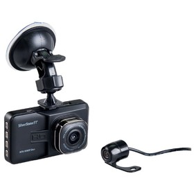 Видеорегистратор SilverStone F1 NTK-9000F Duo, две камеры, 3", обзор 120°, 1920x1080