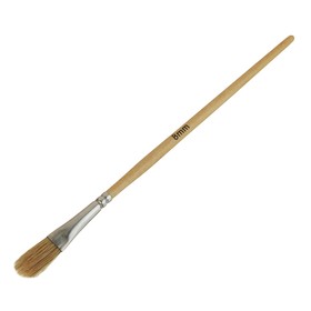 Кисть филеночная "РемоКолор", 8 мм, ручка дерево, натуральная щетина, 5 шт