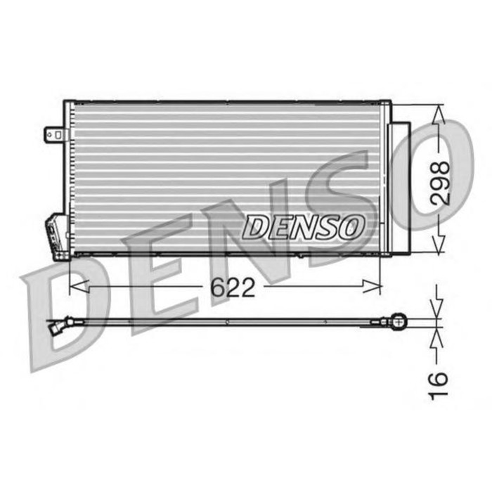 Радиатор кондиционера Denso DCN09018